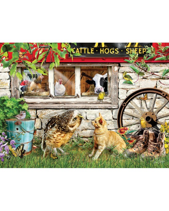 1000 κομμάτια OWL AND PUSSYCAT