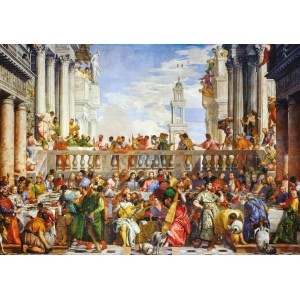 2000 κομμάτια THE WEDDING AT CANA, 1562