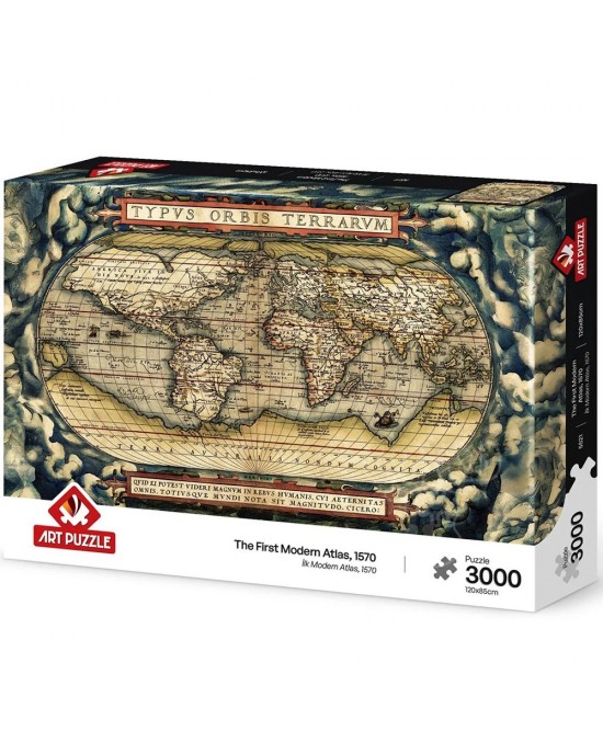 3000 κομμάτια THE FIRST MODERN ATLAS, 1570