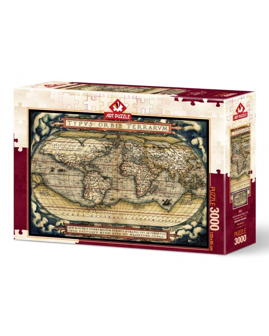 3000 κομμάτια THE FIRST MODERN ATLAS, 1570