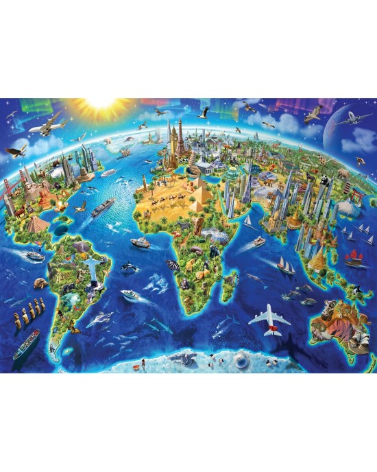 4000 κομμάτια WORLD LANDMARKS