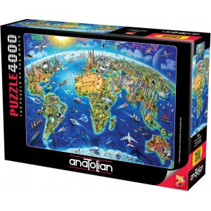 4000 κομμάτια WORLD LANDMARKS