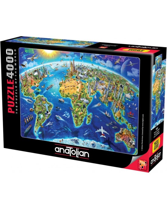 4000 κομμάτια WORLD LANDMARKS