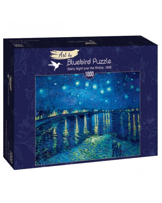 1000 κομμάτια STARRY NIGHT OVER THE RHONE, 1888