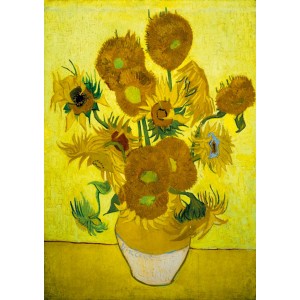 1000 κομμάτια SUNFLOWERS, 1889