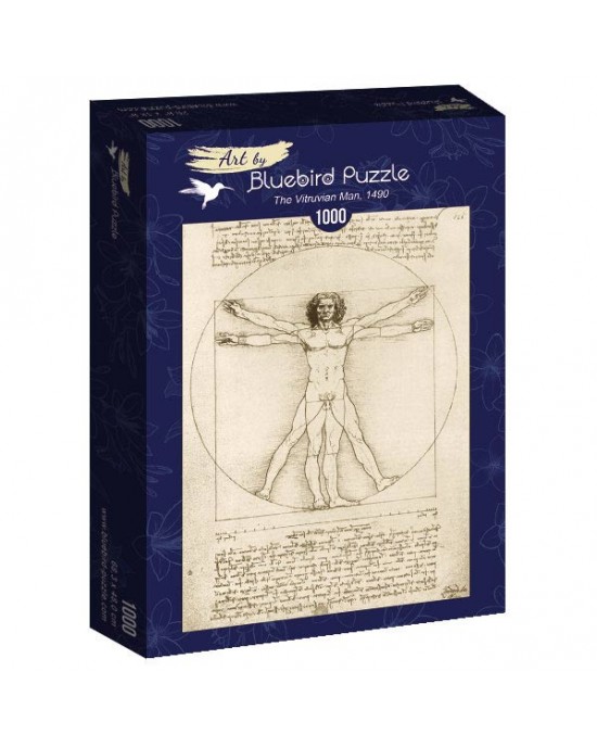 1000 κομμάτια THE VITRUVIAN MAN, 1490