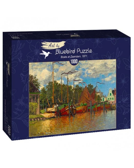 1000 κομμάτια BOATS AT ZAANDAM, 1871
