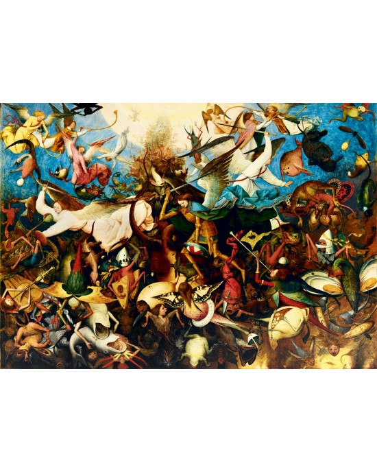 1000 κομμάτια THE FALL OF THE REBEL ANGELS, 1562