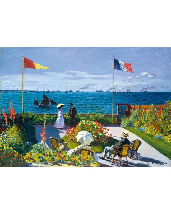 1000 κομμάτια GARDEN AT SAINTE-ADRESSE, 1867