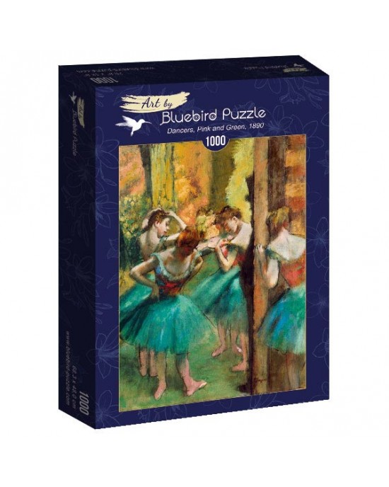 1000 κομμάτια DANCERS, PINK AND GREEN, 1890