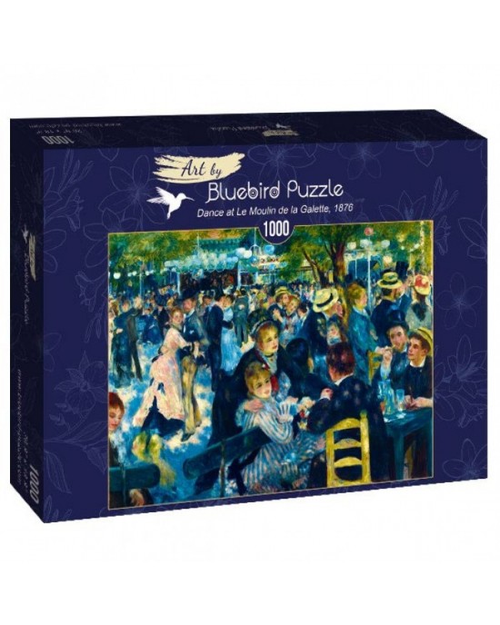1000 κομμάτια DANCE AT LE MOULIN DE LA GALETTE, 1876