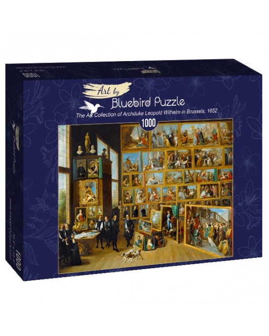 1000 κομμάτια THE ART COLLECTION OF ARCHDUKE LEOPOLD WIHELM IN BRUSSELS, 1652