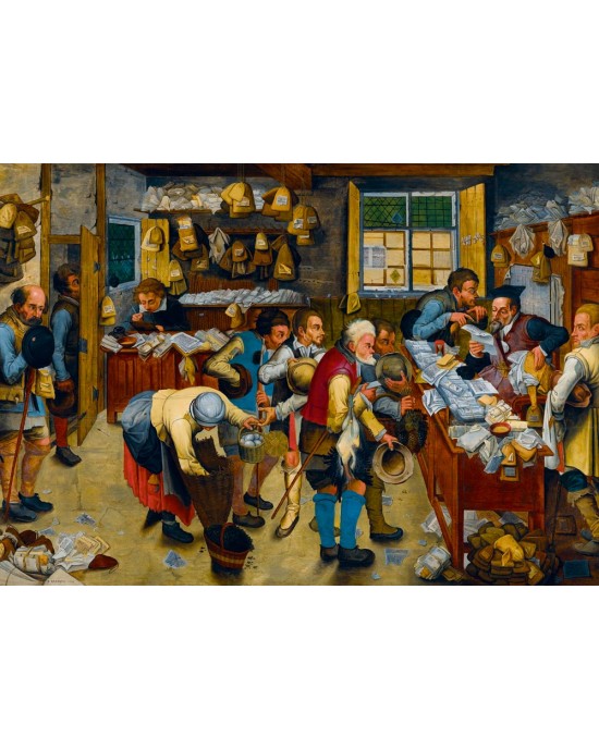 1000 κομμάτια THE TAX-COLLECTOR'S OFFICE, 1615