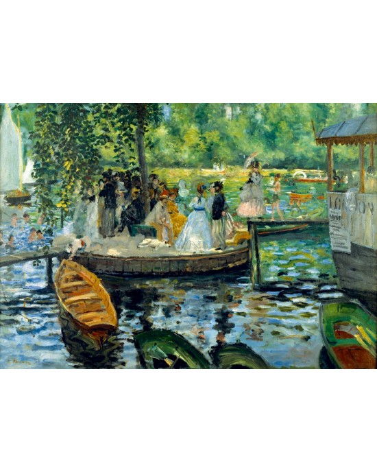 1000 κομμάτια BAIN A LA GRENOUILLERE, 1869