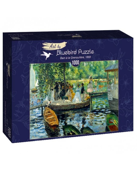 1000 κομμάτια BAIN A LA GRENOUILLERE, 1869