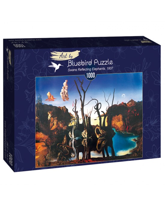 1000 κομμάτια SWANS REFLECTING ELEPHANTS, 1937