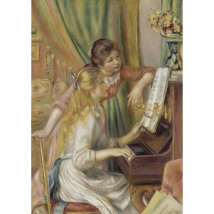 1000 κομμάτια YOUNG GIRLS AT THE PIANO, 1892