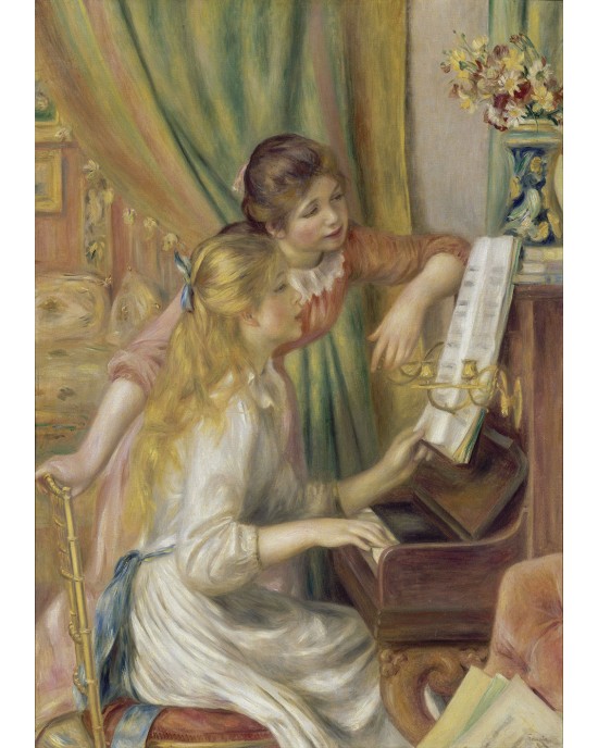 1000 κομμάτια YOUNG GIRLS AT THE PIANO, 1892