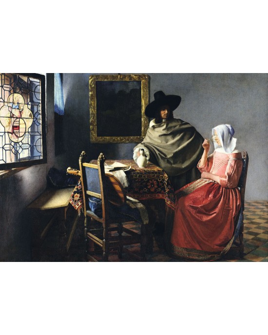 1000 κομμάτια THE GLASS OF WINE, 1661