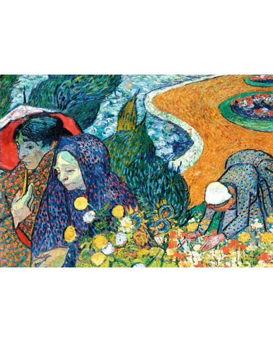 1000 κομμάτια MEMORY OF THE GARDEN AT ETTEN (LADIES OF ARLES), 1888
