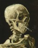 1000 κομμάτια HEAD OF A SKELETON WITH A BURNING CIGARETTE, 1886