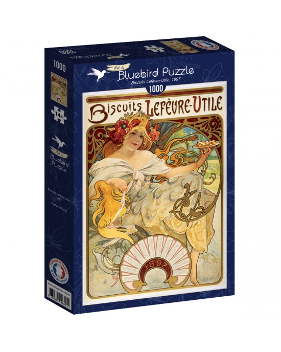 1000 κομμάτια BISQUITS LEFEVRE-UTILE, 1897