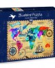 2000 κομμάτια COLORFUL WORLD MAP