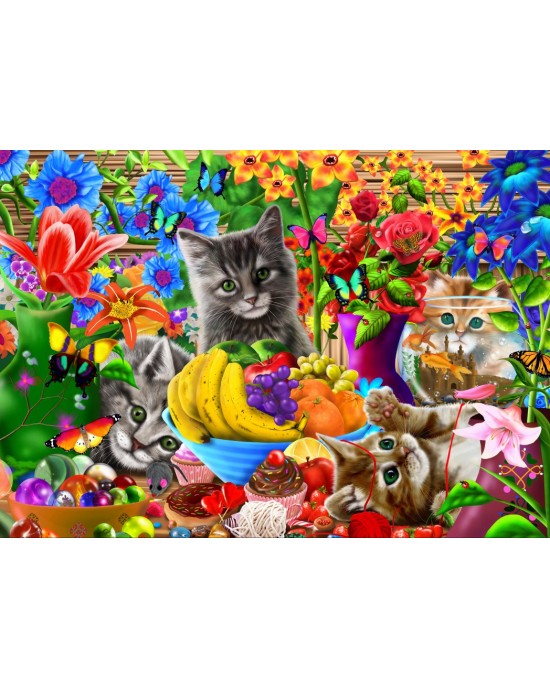 1000 κομμάτια KITTEN FUN