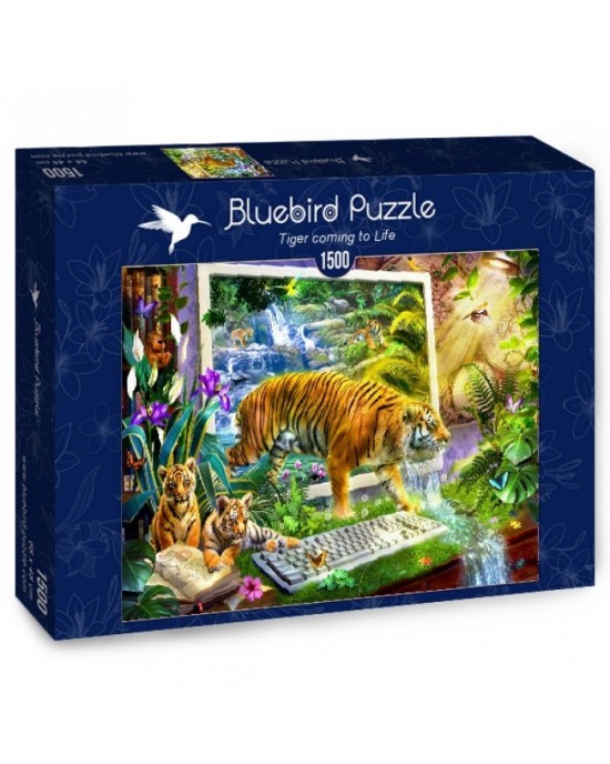 1500 κομμάτια TIGER COMING TO LIFE