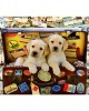 1000 κομμάτια TWO TRAVEL PUPPIES
