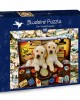 1000 κομμάτια TWO TRAVEL PUPPIES