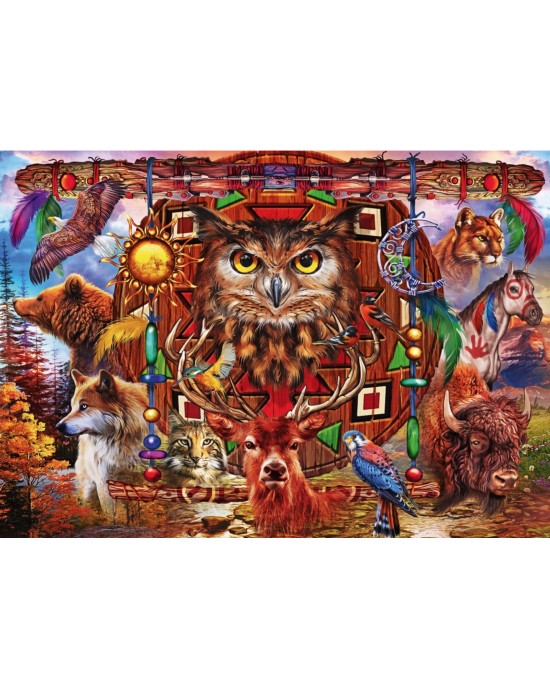 4000 κομμάτια ANIMAL TOTEM