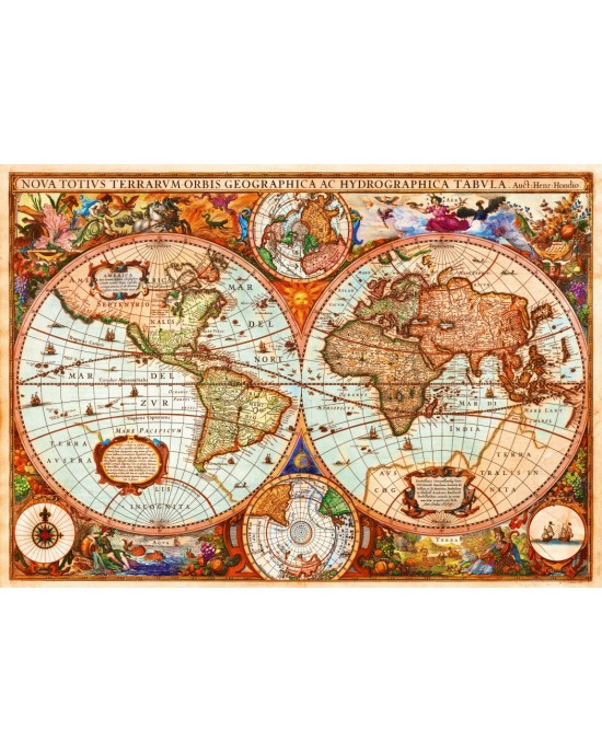 1000 κομμάτια VINTAGE MAP