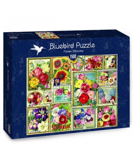 1500 κομμάτια FLOWER PICTURES