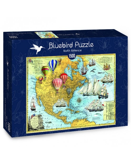 1500 κομμάτια NORTH AMERICA