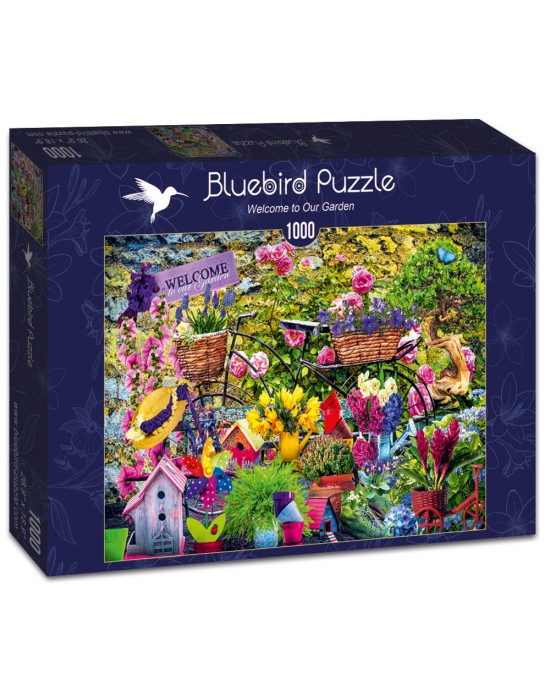 1000 κομμάτια WELCOME TO OUR GARDEN
