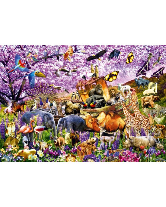 1000 κομμάτια TWO BY TWO AT NOAH'S ARK