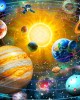 1000 κομμάτια RINGED SOLAR SYSTEM