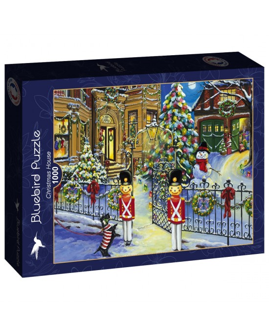 1000 κομμάτια CHRISTMAS HOUSE