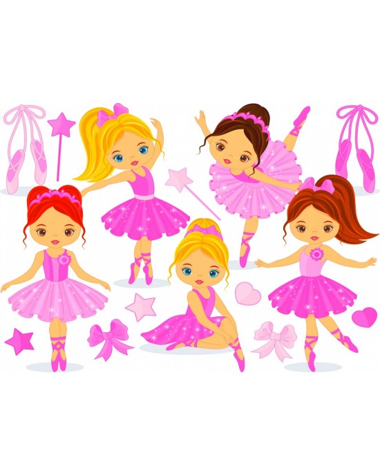 204 κομμάτια LITTLE BALLERINAS