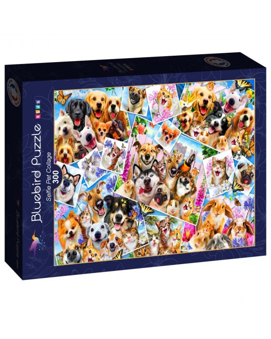 300 κομμάτια SELFIE PET COLLAGE