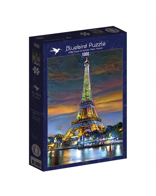 1000 κομμάτια EIFFEL TOWER AT SUNSET, PARIS, FRANCE