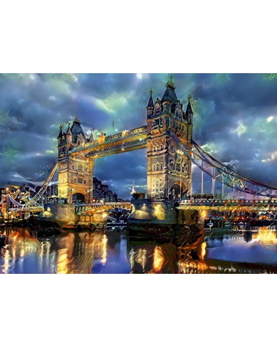 1000 κομμάτια TOWER BRIDGE, ENGLAND, LONDON