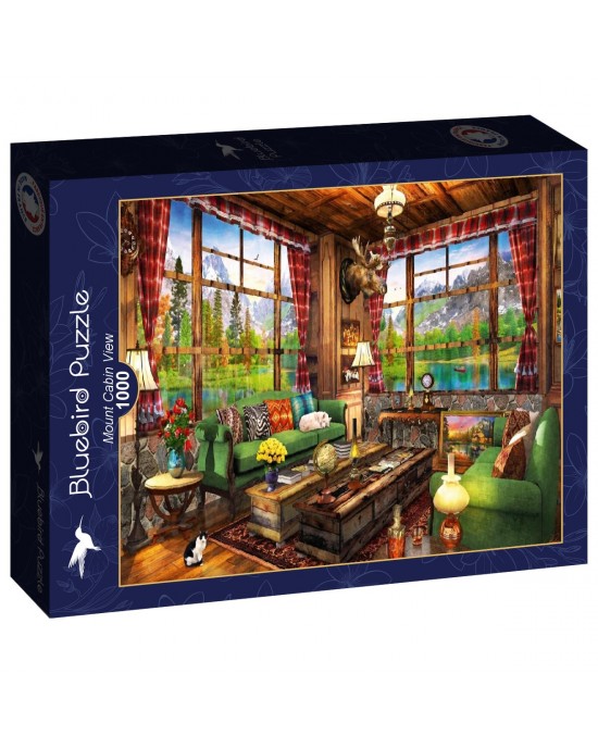 1000 κομμάτια MOUNT CABIN VIEW