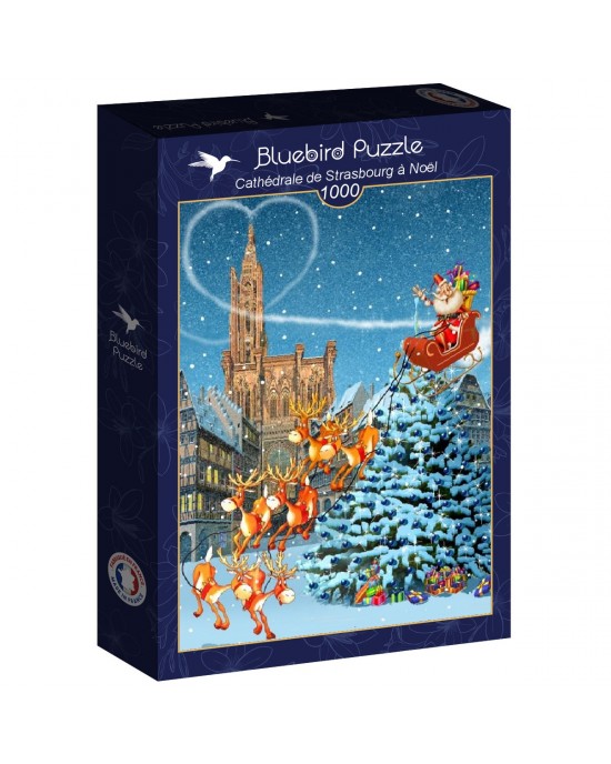 1000 κομμάτια SANTA OVER STRASBOURG