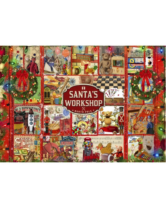 2000 κομμάτια SANTA'S WORKSHOP