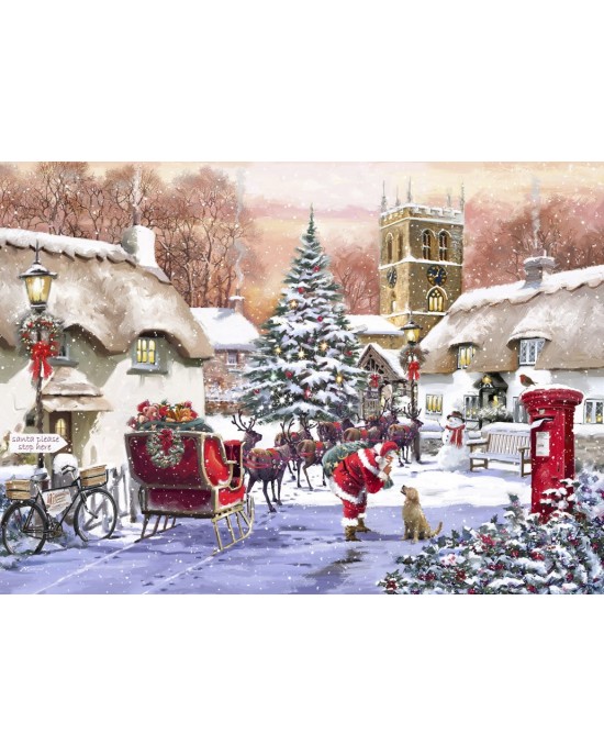 1500 κομμάτια VILLAGE AND SANTA