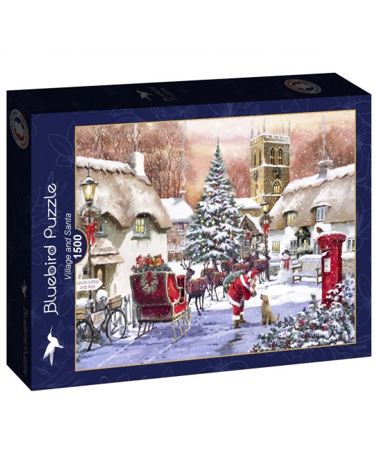 1500 κομμάτια VILLAGE AND SANTA