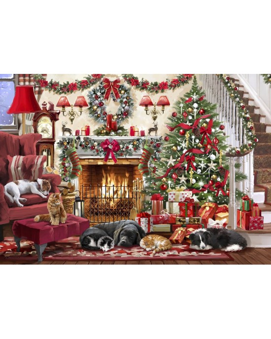 2000 κομμάτια COSY FIREPLACE