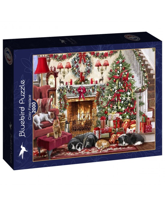 2000 κομμάτια COSY FIREPLACE